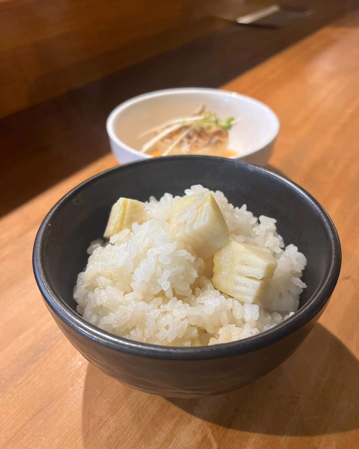 お客様が撮ってくれたエビとキノコのペペロンチーノ☝️✨